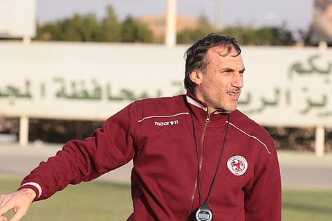 الإيطالي جيوفاني مدرباً لنادي الفيصلي حتى نهاية الموسم