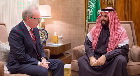 "ولي ولي العهد" يبحث التعاون الدفاعي والصناعي مع "ريثون"