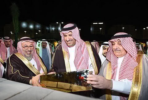 أمير المدينة يدشن المرحلة الأولى من تطوير طريق قباء التراثي