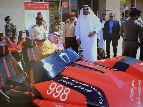 "الهزاع" يفتتح معرض "مدني الخفجي" للاحتفال باليوم العالمي