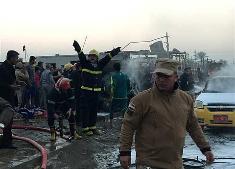 مصرع 30 شخصاً بتفجير انتحاري شمال تكريت