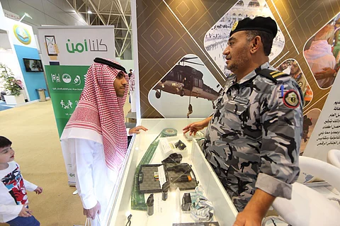 للمرة الأولى.. قوة "أمن الحج والعمرة" تشارك بمعرض الكتاب بالرياض