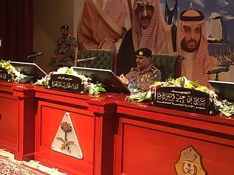 "المحرج" يرعى تخرج الدورة 45 لدبلوم العلوم الأمنية للضباط الجامعيين