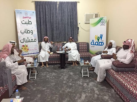 "طبت وطاب ممشاك".. يستهدف رعاية 40 مريضاً منزلياً بوادي الدواسر