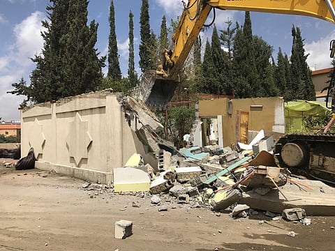 "أمانة عسير" تزيل 2000 متر مربع تعديات بالمنسك