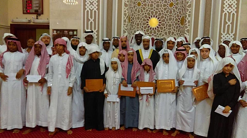 مكة.. "مسجد حصة السديري" يحتفي بطلاب المستوى الأول من حفظة القرآن