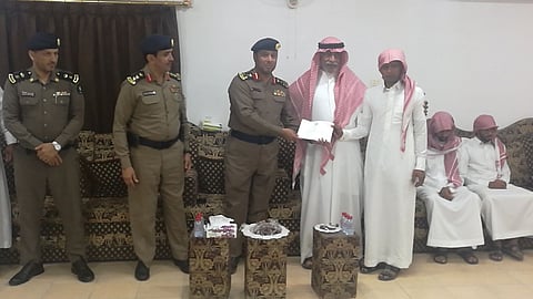 ولي العهد يوجه بصرف مساعدة مالية لذوي الشهيد "الصفراء"