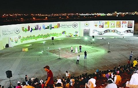 9 آلاف زائر للمهرجان الإنشادي في ليلته الرابعة بحديقة الملك فهد