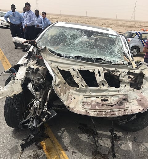 مصرع طالب بمعهد البترول في الخفجي على "طريق الموت"