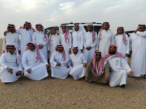 منسوبو محكمة الطائف يزورون محمية "محاز الصيد"