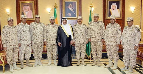 تقليد 7 ضباط بالحرس الوطني بالقطاع الغربي رتبة "لواء"