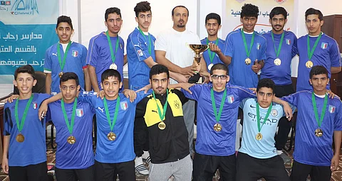 "ثانوية النظيم" بالرياض بطلًا لكأس "قرطبة"