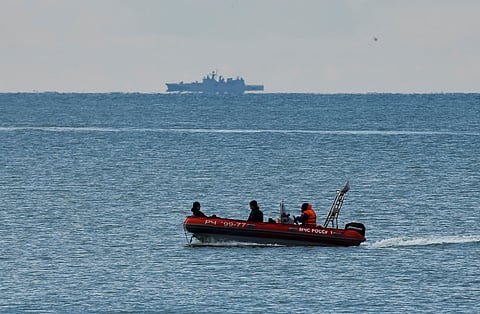 غرق سفينة شحن روسية في البحر الأسود وفقدان 7 أشخاص