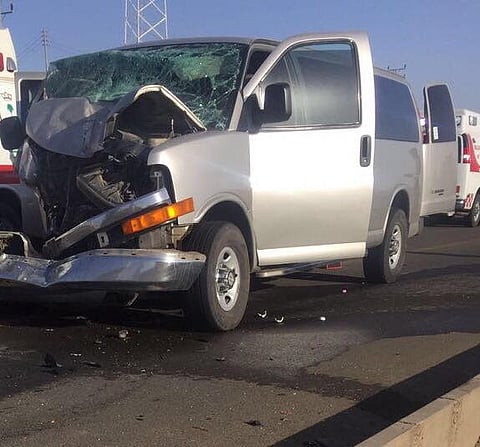 المدينة.. تصادم يصيب 5 معلمات و8 فرق إسعاف وتدخل سريع تباشر الموقع