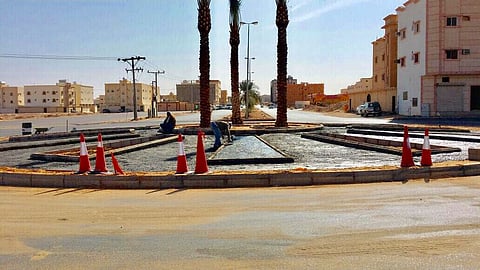 أمانة الجوف تنتهي من صيانة وسفلتة "18211" م2 لشوارع سكاكا