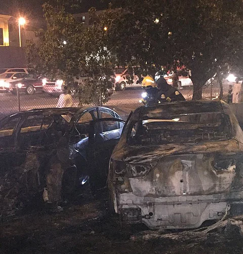 "سبق" تكشف تفاصيل حادثة الناقلة البترولية .. وكيف نجا سائق المركبة الثالثة