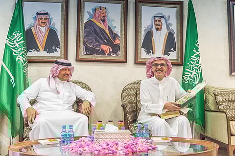 "بدر بن عبدالمحسن" في سوق "عكاظ": العام المقبل سيكون حدثاً عالمياً