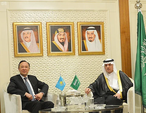 الرياض.. "الجبير" يستقبل وزير خارجية كازاخستان