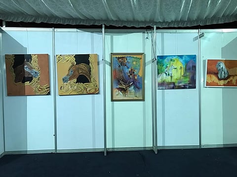 ورش عمل فنية ومعرض مصاحب لبطولة الشرقية للفروسية