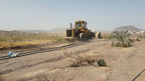 المدينة.. مجهولون يعتدون على أراضٍ بشبوك وعواقم والبلدية تزيلها