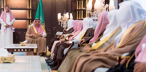 أمير منطقة الباحة يستقبل رئيس "الاستئناف" ومديري "الصحة" و"الطرق"