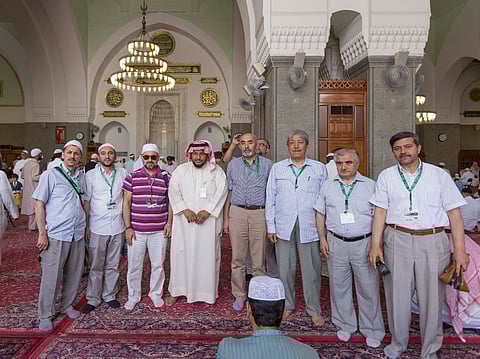 ضيوف الملك يعزّون في وفاة الأمير مشعل بن عبدالعزيز