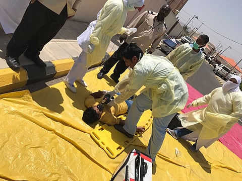 "صحة الطائف" تدرب منسوبي مستشفى "رنية" على "السلامة العامة"