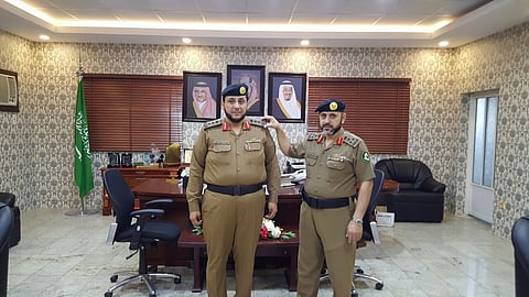 مدير مرور الطائف يقلد "الحميدي" رتبة "عقيد"