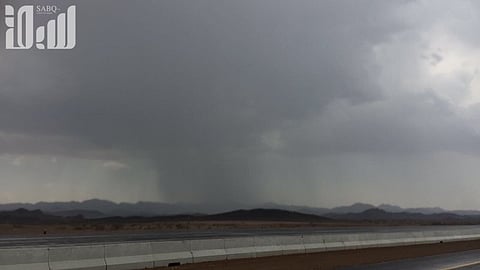 استمرار الأمطار على قرى المدينة المنورة الجنوبية