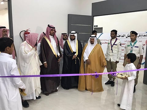 "الداهنة" تحتفي بأوائل الدفعات والمشاركين بعاصفة الحزم في الحد الجنوبي