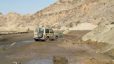 شاهد حال أهالي يلملم شمال الليث بعد انتهاء السيول.. ومناشدة متجددة للمسؤولين