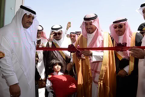 نائب أمير عسير يدشن عدداً من المشروعات التنموية بأحد رفيدة