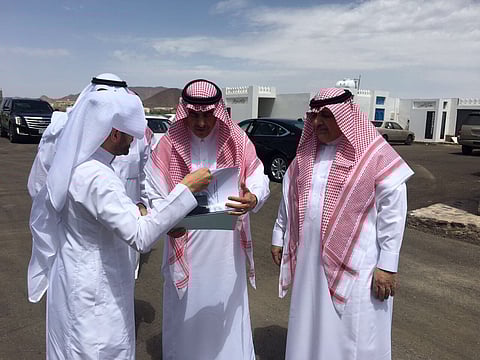 وزير الشؤون البلدية يتفقد مشروعات أمانة المدينة المنورة