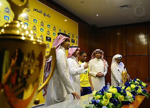 النصر يكرم أبطال الدوري والكأس بمساهمة من المشيقح والثواب والعمراني والمالك