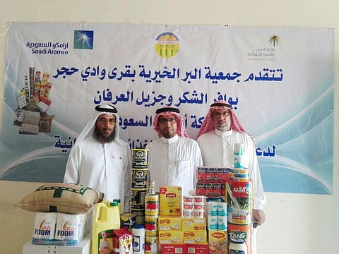 "العقيل" يدشّن مشاريع تنفّذها جمعية البِر بوادي حجر في مكة