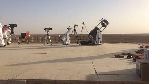 17 شاهداً يرون "الهلال" في حوطة سدير وتمير وتبوك والمدينة