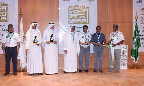 التصنيف الذهبي لكشافة "وادي الدواسر" يزدان بتكريم من الجمعية