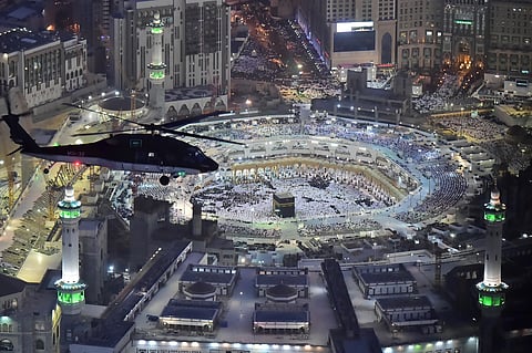 شاهد.. بيت الله الحرام من الأجواء: روحانية وانسيابية ومشاهد تخطف الأنظار