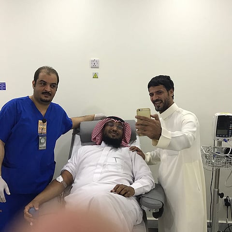 106 متبرعين في أول أيام حملة تبرع حائل