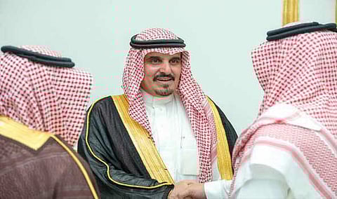 محافظ رماح يستقبل المبايعين لسمو ولي العهد