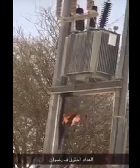 الضغط العالي يحرق عداداً بالطائف و"المدني" ينقذ الأهالي من كارثة