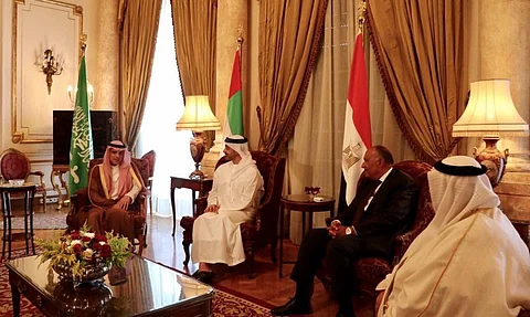لبحث الرد القطري.. انطلاق اجتماع الدول الداعية لمكافحة الإرهاب في القاهرة