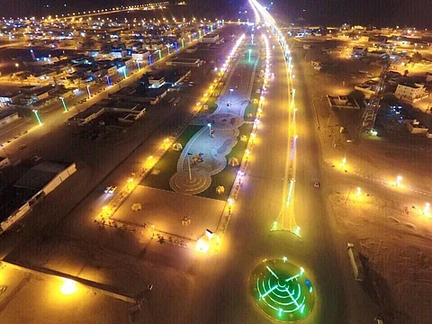 إمارة "مكة المكرمة" تستعرض المناظر الجوية لـ"مركز ظلم"