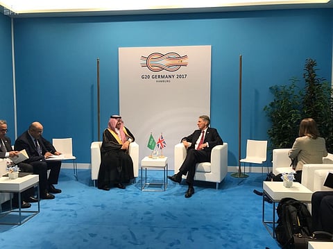 "الجدعان" يبحث مع وزير الخزانة البريطاني أوجه التعاون الاقتصادي خلال قمة العشرين