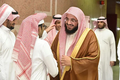 فرع الشؤون الإسلامية بالمدينة يقيم حفل معايدة