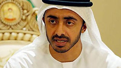 الشيخ عبدالله بن زايد آل نهيان نائب رئيس مجلس الوزراء وزير الخارجية الإماراتي