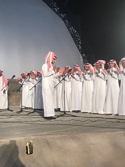 فعاليات ومشاركات مميزة لـ"صفوف السوطة" بمسابقة سوق عكاظ للفنون الشعبية