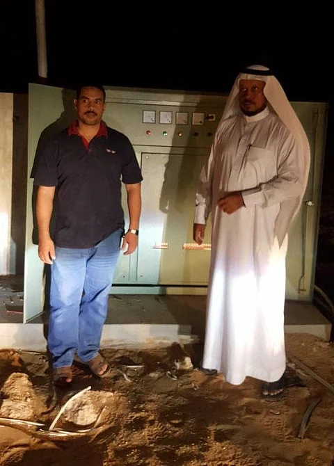 "المخضوب" يشكر بلدية البديع على استكمال إنارة الطريق العام بالأفلاج