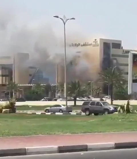 حريق في حاوية خارج مستشفى بالدمام.. ومصادر تنفي ما تداولته مواقع التواصل