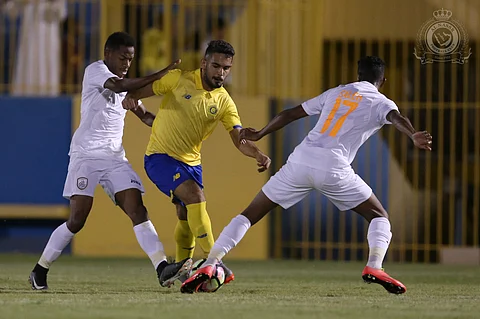 بالصور .. النصر والشباب يتعادلان سلبيًا في لقاء ودي